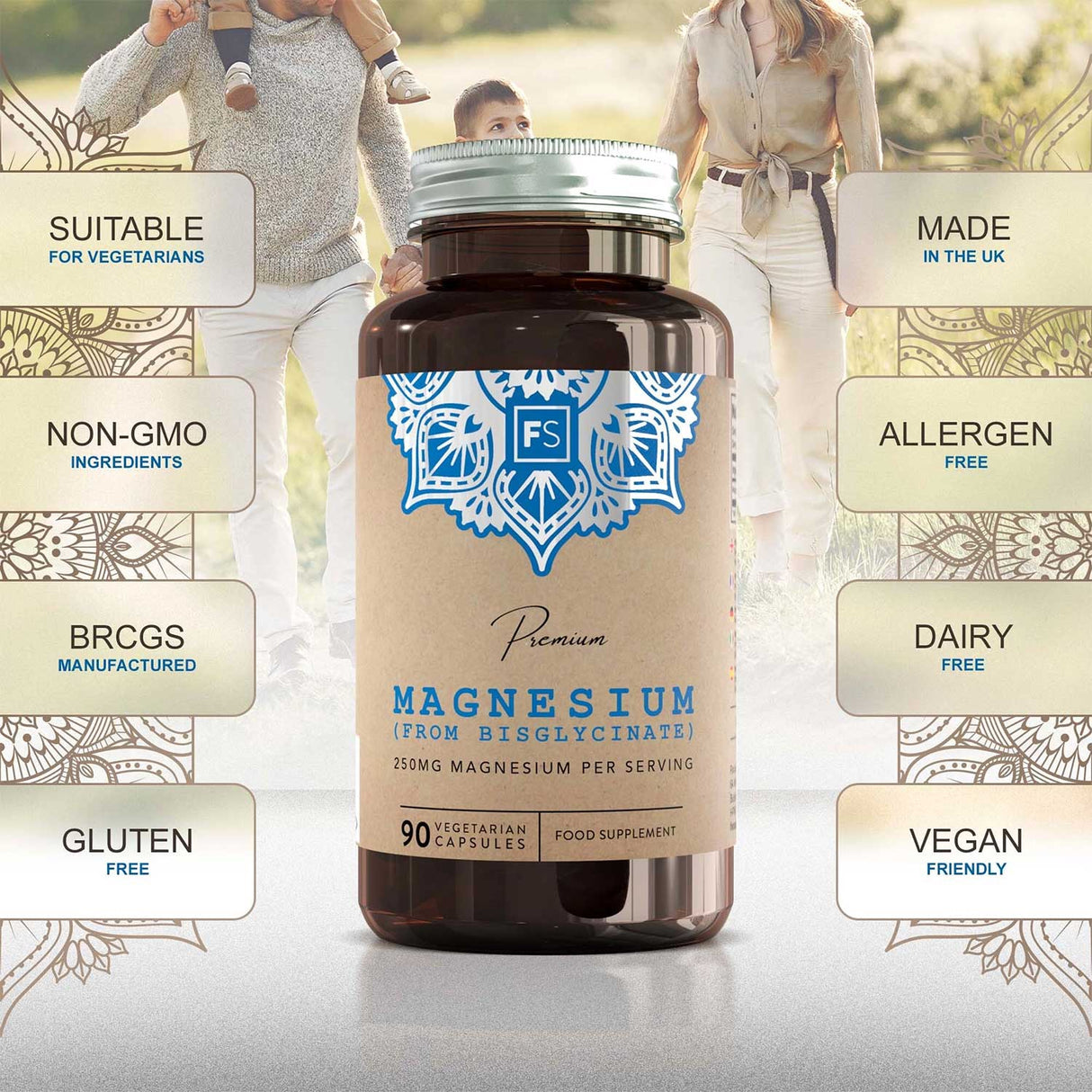 Magnesium Glycinate by Focus Supplements