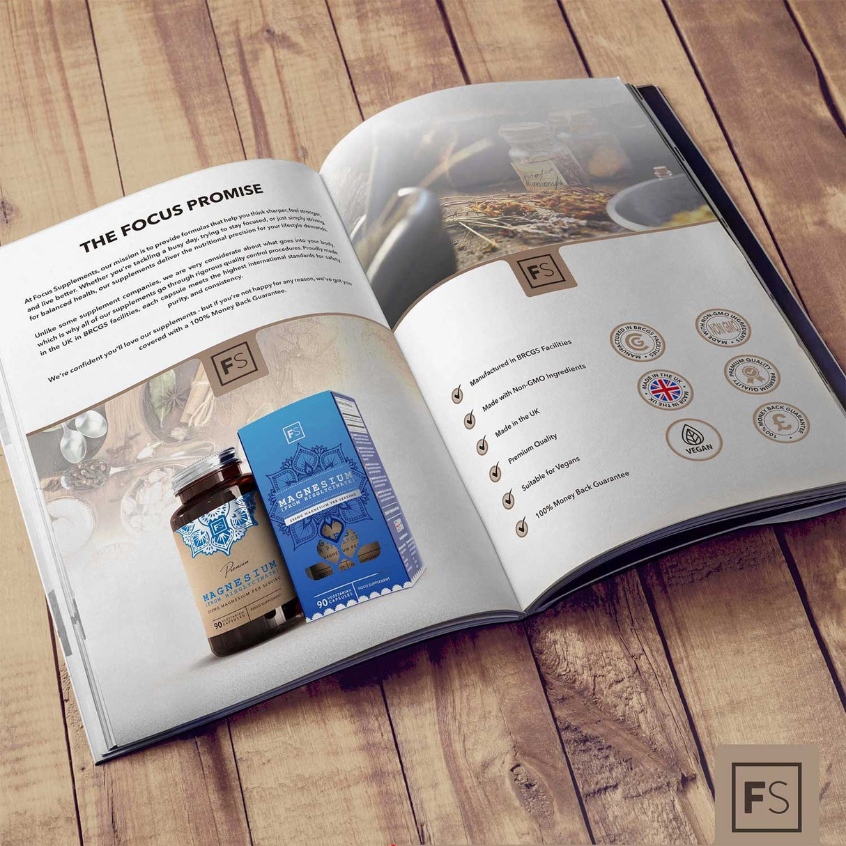 Magnesium Glycinate by Focus Supplements