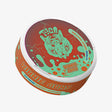 A pack of Tyga Extreme Energy Pouches with a green color and an image of a tiger on the lid. The pack is labeled as '20 Pouches' and indicates the product contains caffeine.