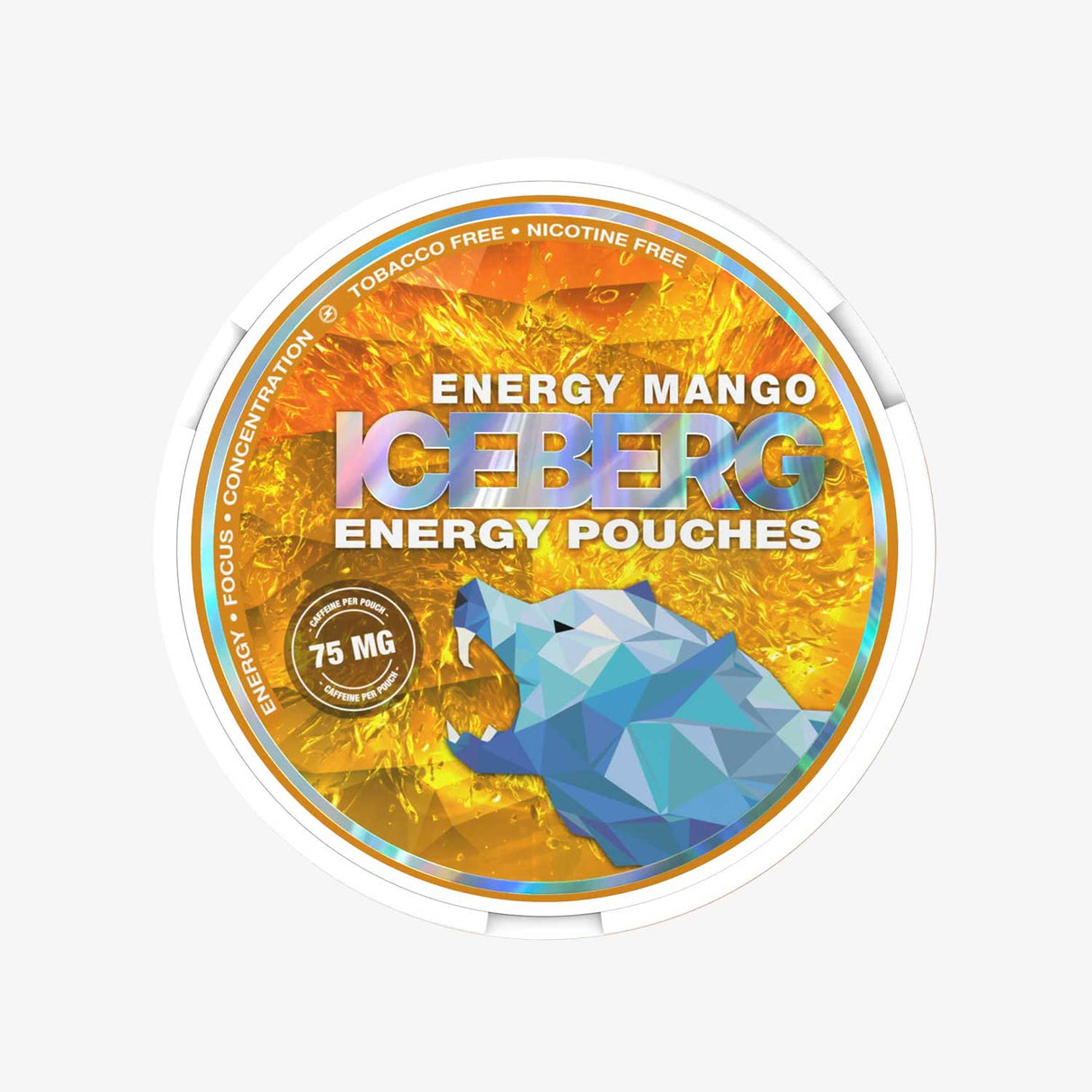 75mg Energy Pouches by Iceberg